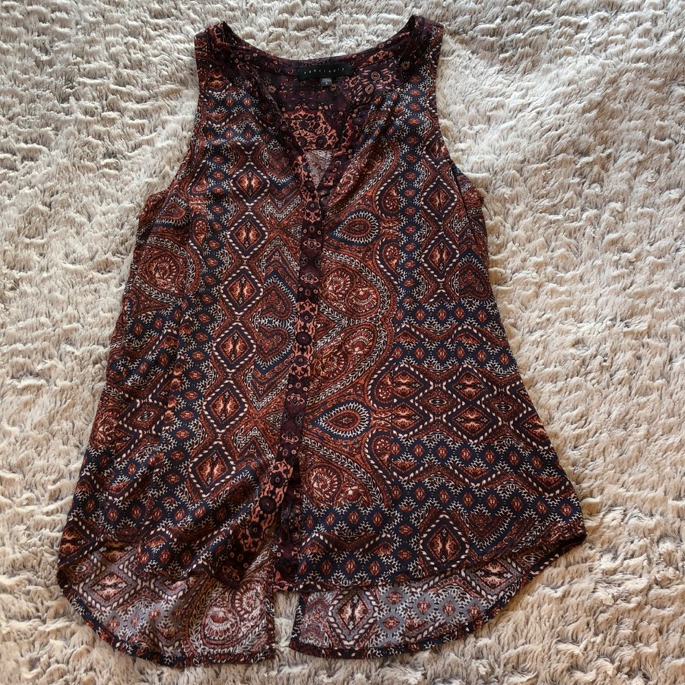 Patterned Blouse